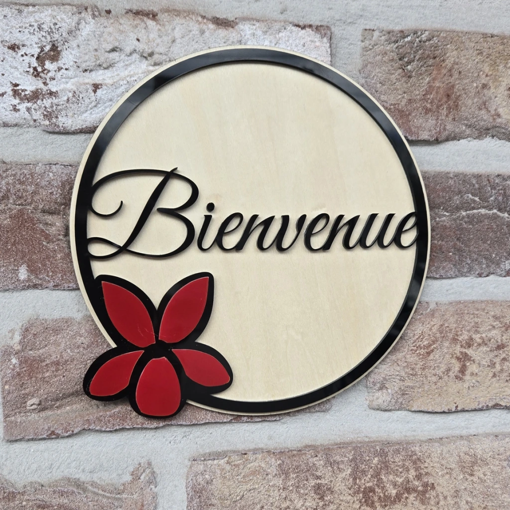 Panneau de bienvenue